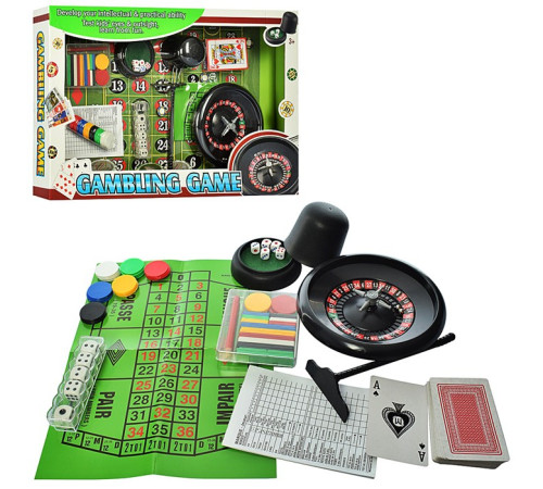 Настольная игра "Покер/ Рулетка" (88130F)